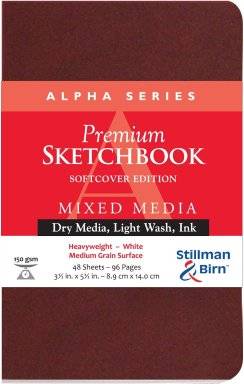 Sketchbook alpha softcover | Stillman & birn 