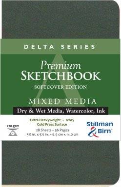 Sketchbook delta softcover | Stillman & birn 