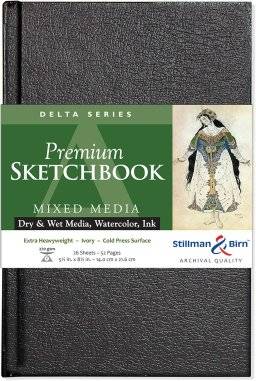 Sketchbook delta hardcover | Stillman & birn 