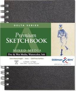 Sketchbook delta spiraal | Stillman & birn 