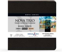 Sketchbook nova trio 19x19cm | Stillman & birn 