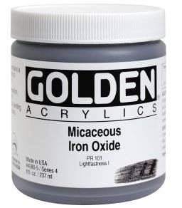 Micaceous iron oxide 237ml | Golden