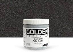 Black mica flakes (small) 237ml | Golden