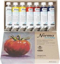 Norma blue set 7x35ml 71751 | Schmincke 