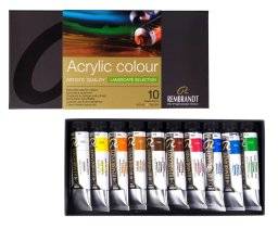 Acrylverf set landschap 10x40ml | Rembrandt