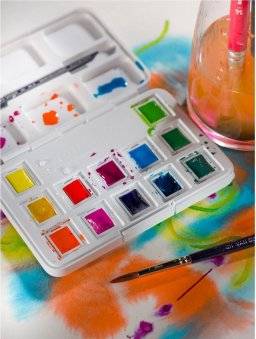 Gogh pocketbox 12 vibrant colour | Talens