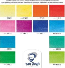 Gogh pocketbox 12 vibrant colour | Talens