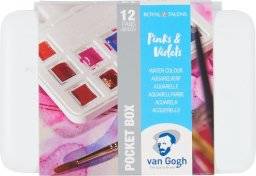 Gogh pocketbox 12 pink & violets | Talens