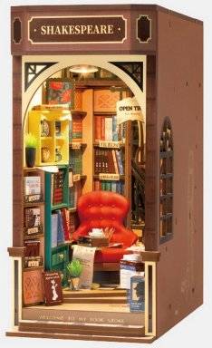 Booknook shakespeare bookstore | Robotime