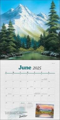 Kalender 2025 inclusief poster | Bob Ross