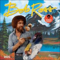 Kalender 2025 inclusief poster | Bob Ross