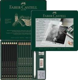 9000 & graphite matt set 115224 | Faber castell