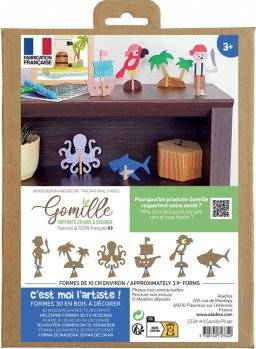 Mdf figurenset piraat 2334 | Gomille