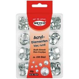 Strass set zilver 132-07 | Meyco