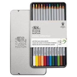 Kleurpotloden in blik 12st | Winsor & newton