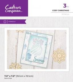 Sjabloonset cosy christmas | Crafters companion