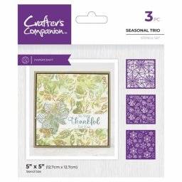 Sjabloonset seasonal trio | Crafters companion