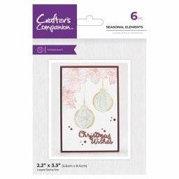 Clearstamp seasonal elements | Crafters companion
