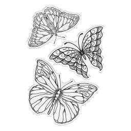 Clearstamp beautiful butterflies | Crafters companion