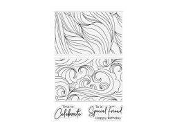 Clearstamp swirly fun | Crafters companion