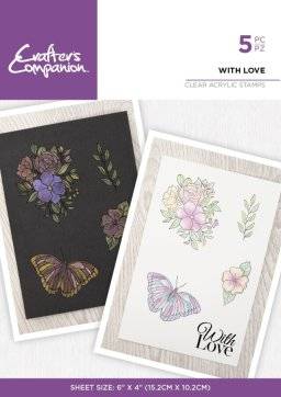 Clearstamp with love | Crafters companion