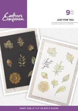 Clearstamp just for you | Crafters companion