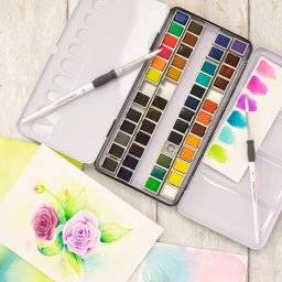 48 watercolour palette | Crafters companion