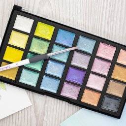 Watercolour pallete sunbeam | Crafters companion