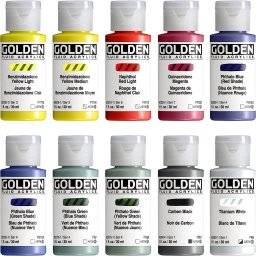 Fluid mixing set 10x30ml | Golden