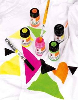 Neon textiel set | Marabu