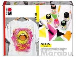 Neon textiel set | Marabu