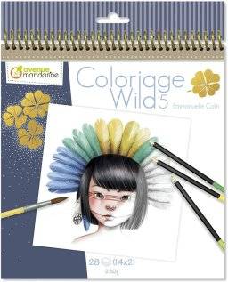 Kleurblok coloriage wild 5 | Avenue mandarine