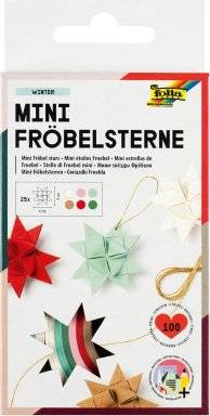 Mini frobelsterne winter 1299 | Folia