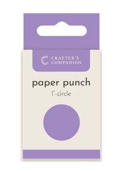 Paper punch cirkle 1'' | Crafters companion
