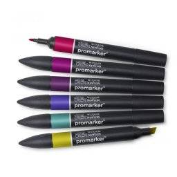 Promarkerset 6st rich tones | Winsor & newton