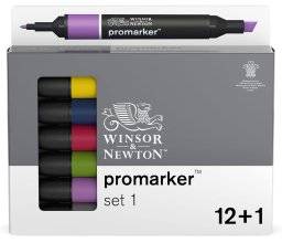 Promarkerset 12st set 1 | Winsor & newton