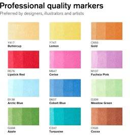 Promarkerset 12st set 2 | Winsor & newton