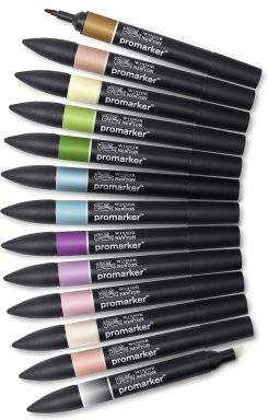 Promarkerset 12+1 manga fantasy | Winsor & newton