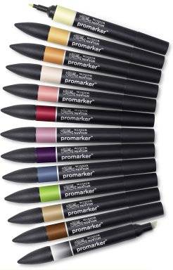 Promarkerset 12+1 manga steam | Winsor & newton