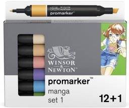 Promarkerset 12+1 manga 1 | Winsor & newton