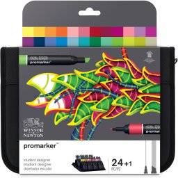 Promarkerset 24st student design | Winsor & newton 
