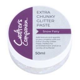 Extra chunky glitter paste | Crafters companion