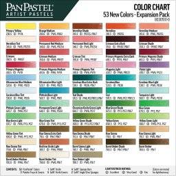 53 new colors expansion pack | Panpastel