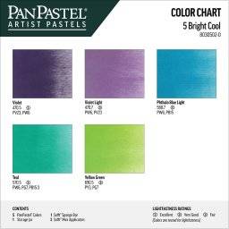 Bright cool set 5dlg 30502 | Panpastel