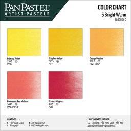 Bright warm set 5dlg 30501 | Panpastel