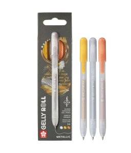 Gellyroll set 3st metallic MET3B | Sakura