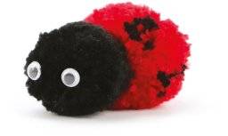 Pompon knutselset ladybug 440020 | Graine creative