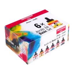 Amsterdam acrylinkt basicset 6st | Talens