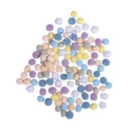 Mini pompon mix pastel 75444685 | Rayher