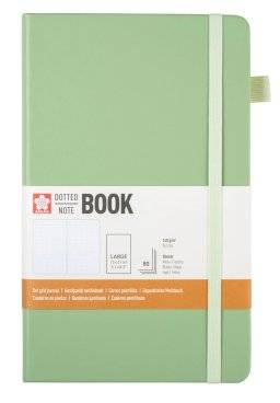 Dotted notebook pale patina | Sakura
